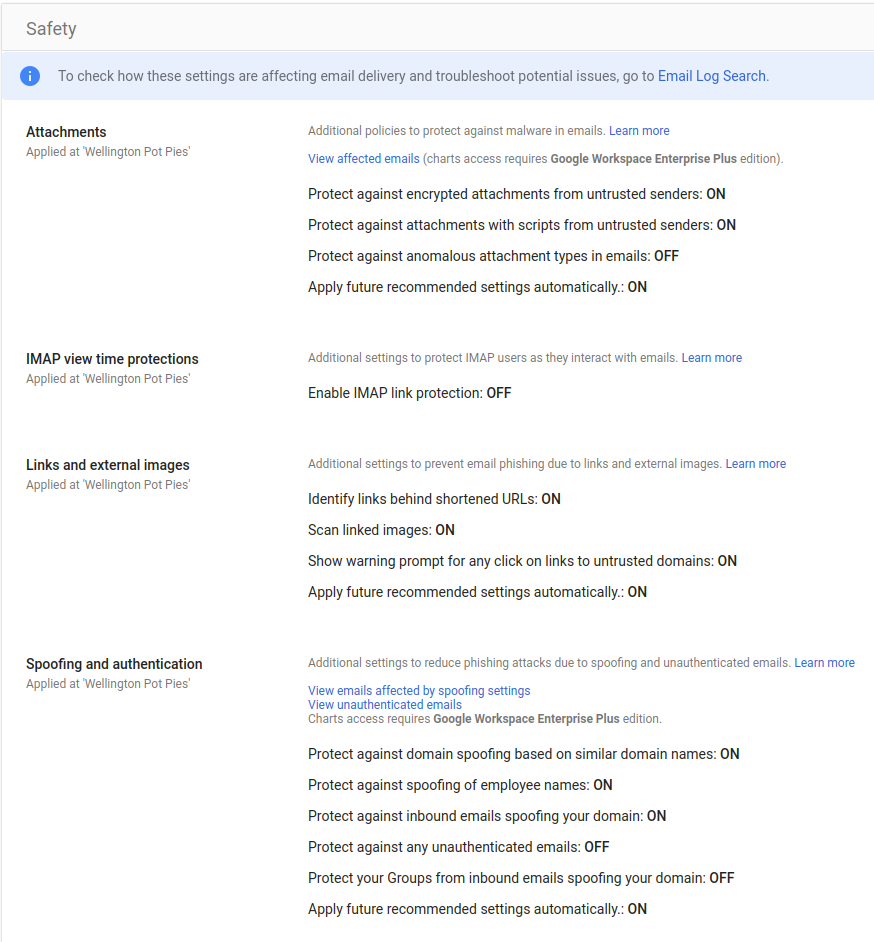 Google Workspace Safety Attachments Google Workspace Safety Attachments