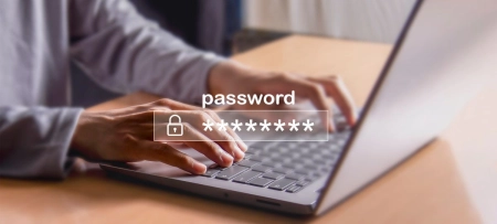 Visual representation of shared credentials affecting security